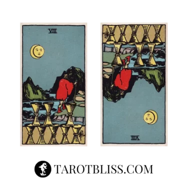 Eight of Cups Tarot Card Meaning: Love, Work, Health & More