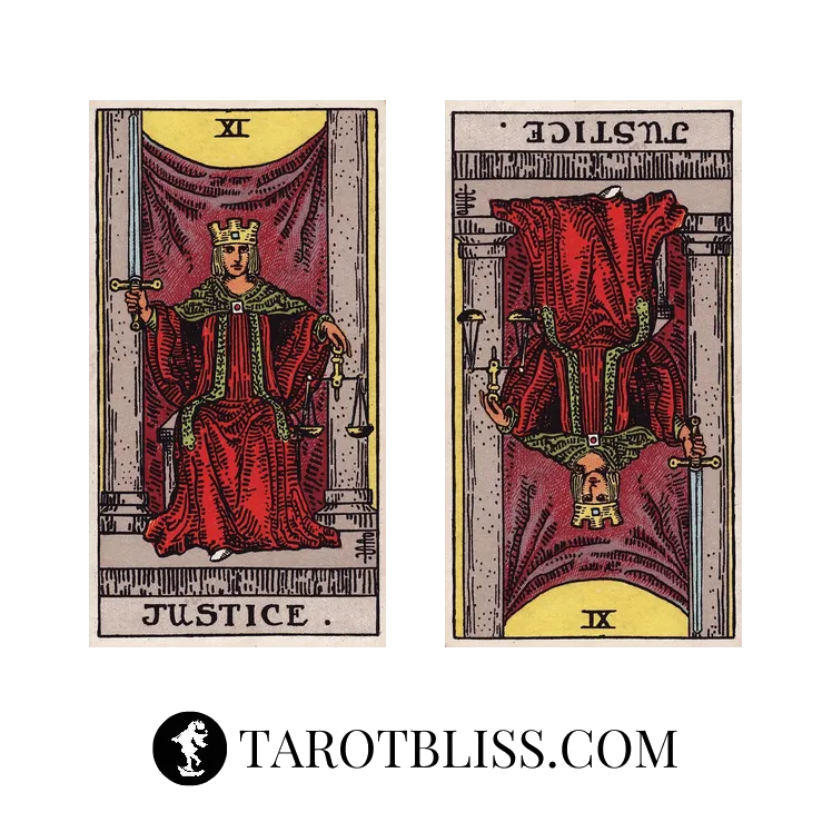 Justice Tarot Card Meaning: Love, Work, Health & More
