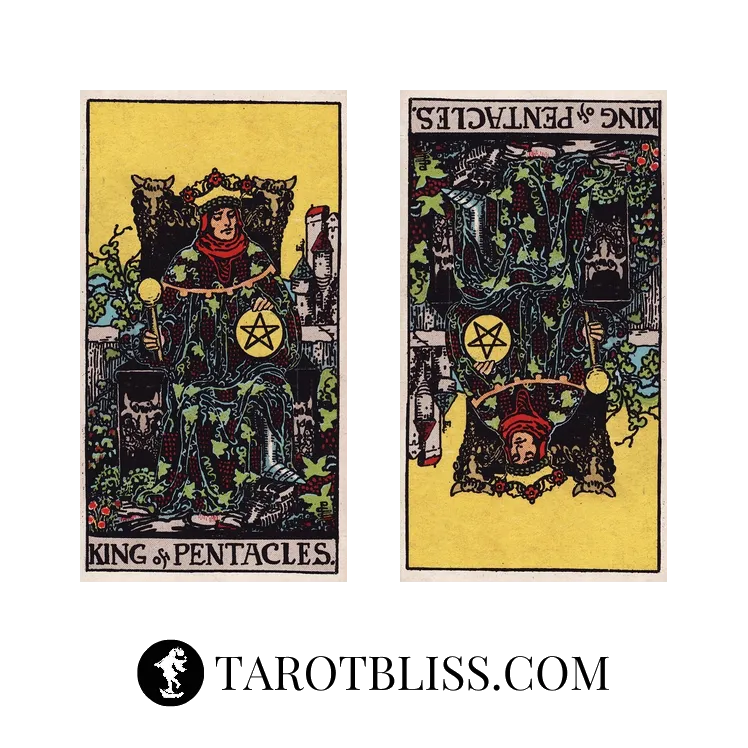 King of Pentacles Tarot Card Meaning: Love, Work, Health & More