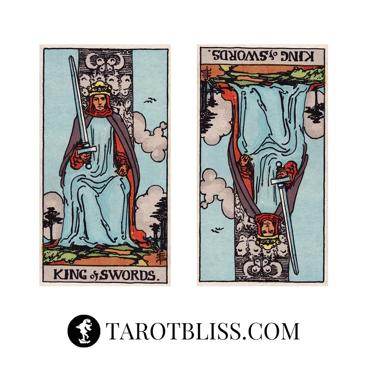 King of Swords Tarot Card Meaning: Love, Money, Health & More
