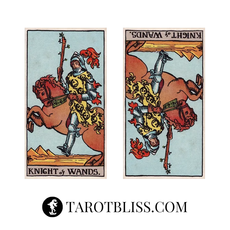 Knight of Wands Tarot Card Meaning: Love, Work, Health & More