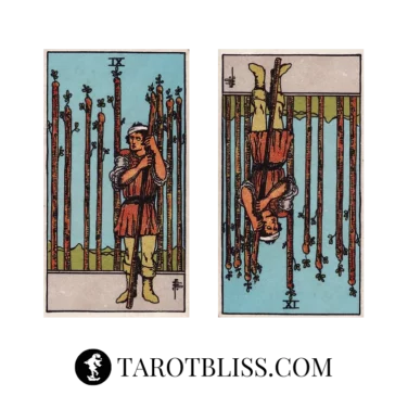 Nine of Wands Tarot Card Meaning: Love, Work, Health & More