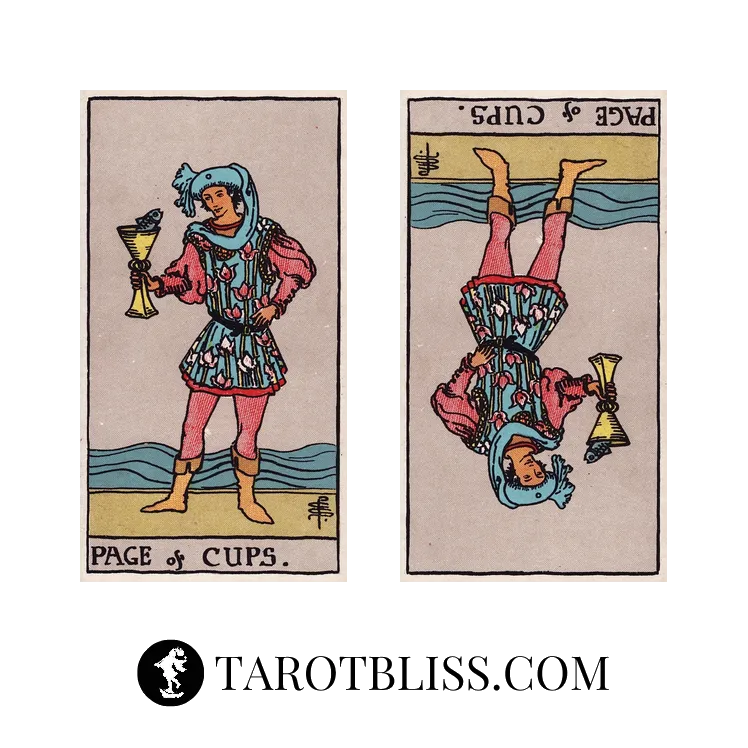 Page of Cups Tarot Card Meaning: Love, Work, Health & More