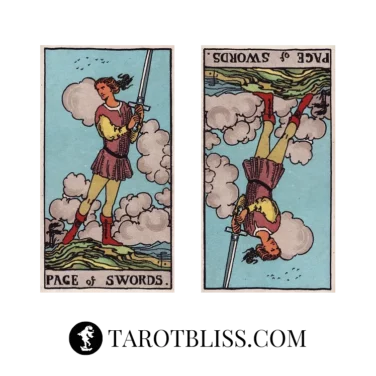 Page of Swords Tarot Card Meaning: Love, Health, Work & More