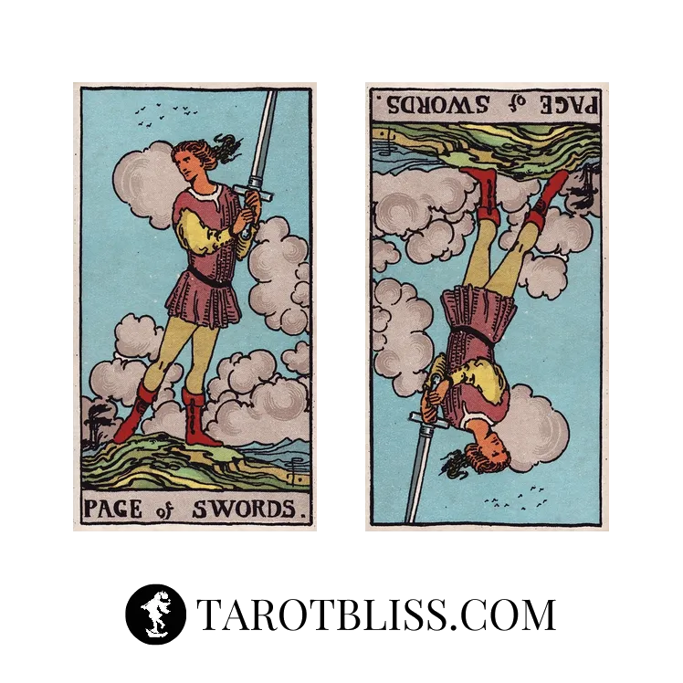 Page Of Swords Tarot Card Meaning Love Health Work More Page Of Swords Tarot Card Meaning Love Health Work More