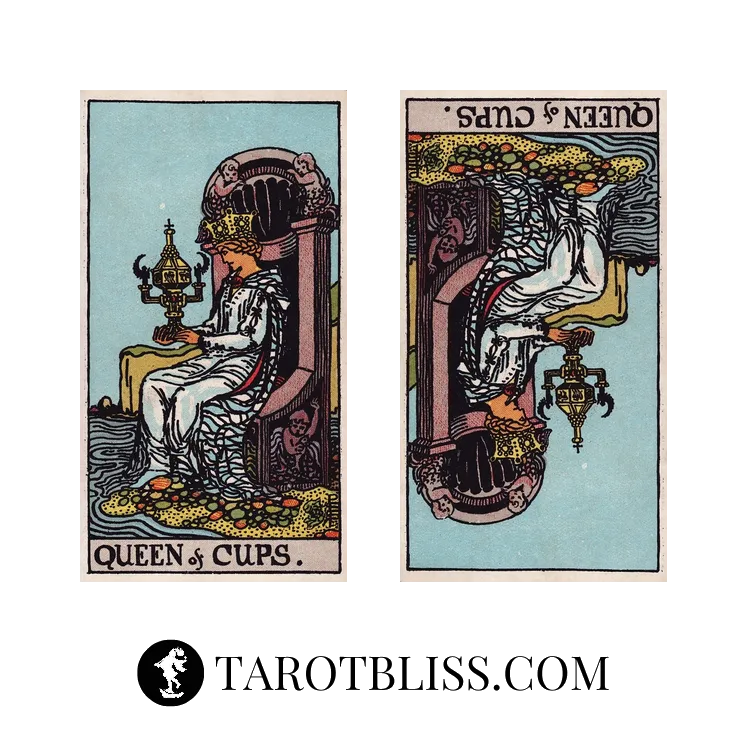 Queen of Cups Tarot Card Meaning: Love, Work, Health & More