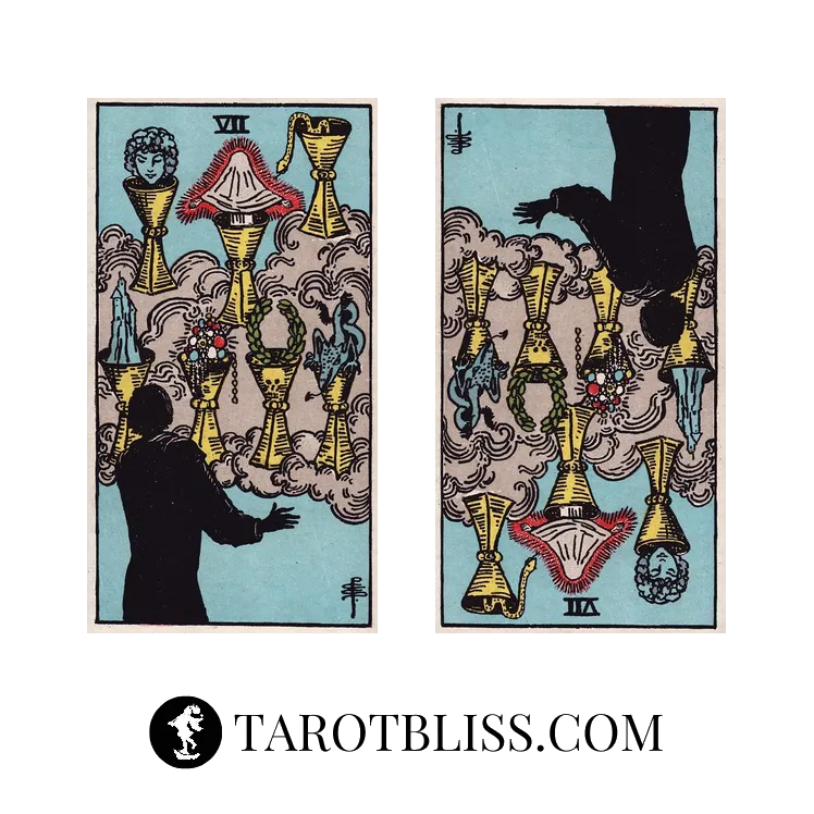 Seven of Cups Tarot Card Meaning: Love, Money, Health & More