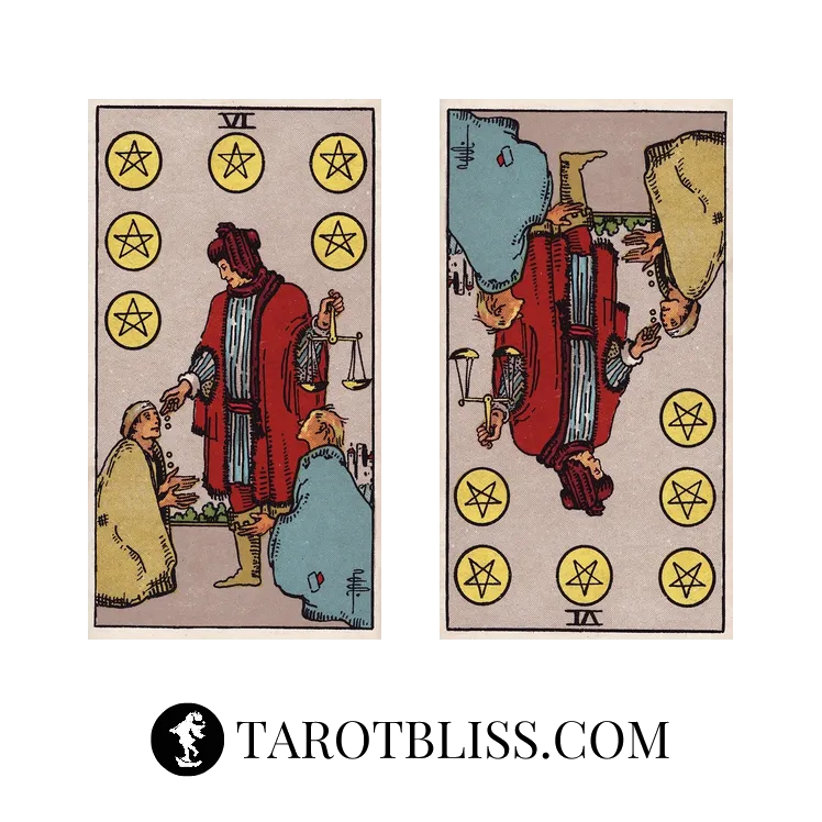 Six of Pentacles Tarot Card Meaning: Love, Health, Money & More