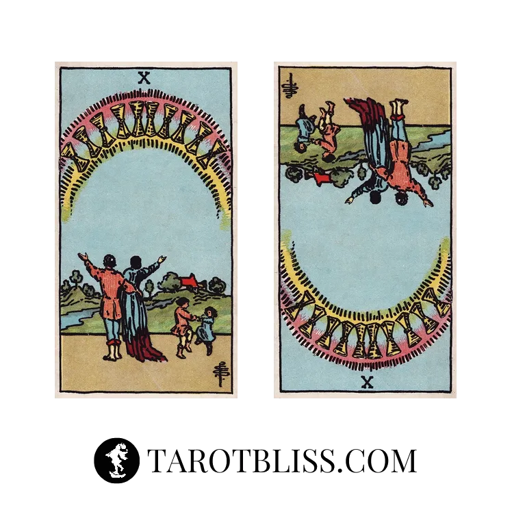 Ten of Cups Tarot Card Meaning: Love, Health, Money & More