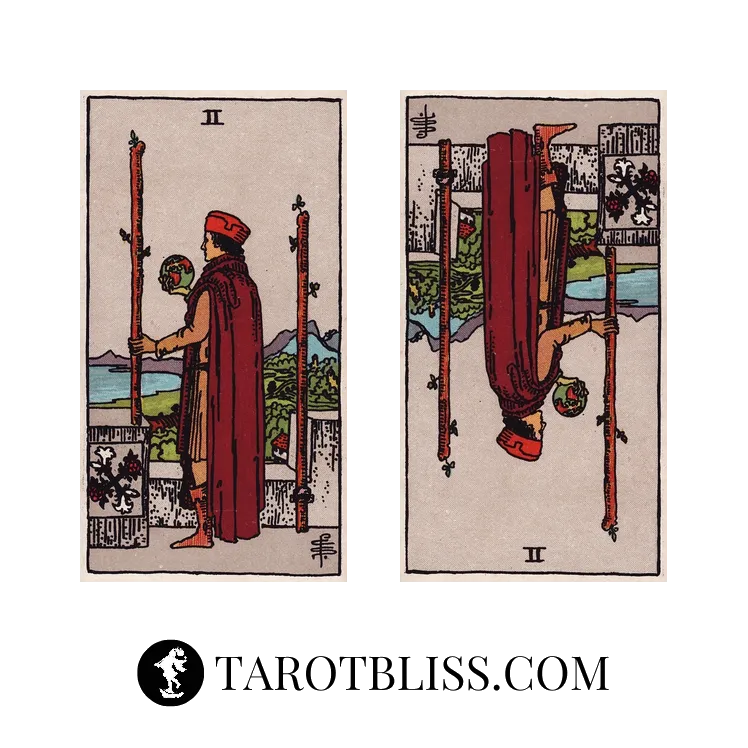 Two of Wands Tarot Card Meaning: Love, Work, Health & More