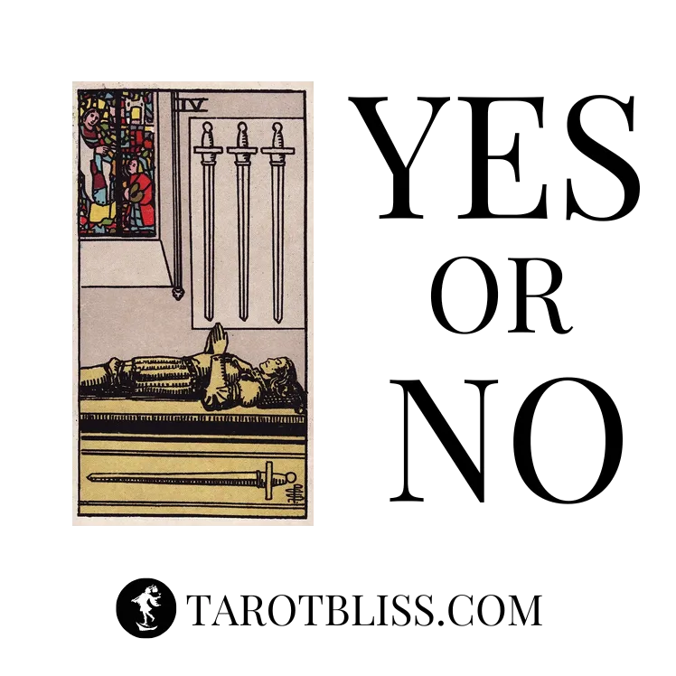 Four of Swords Yes or No