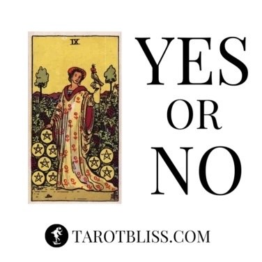 Nine of Pentacles Yes or No
