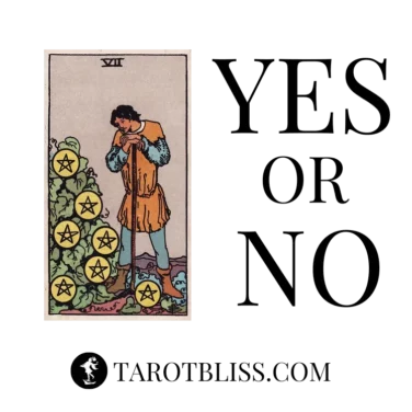 Seven of Pentacles Yes or No