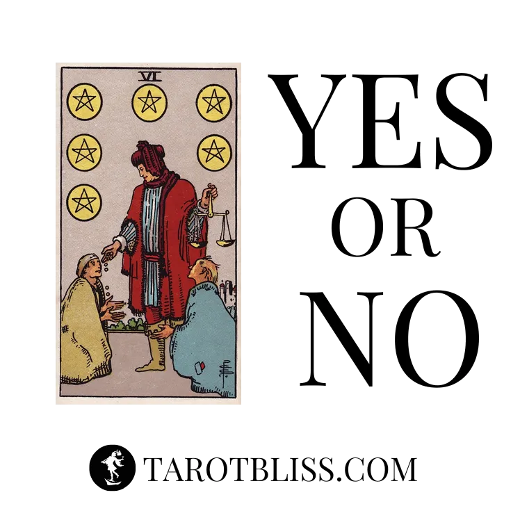 Six of Pentacles Yes or No
