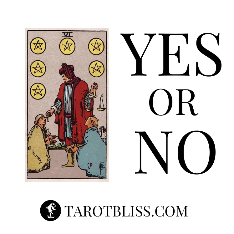 Six Of Pentacles Yes Or No Transparent Explanation   Mainyesorno Six Of Pentacles.webp