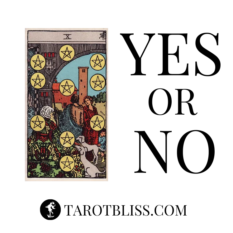 Ten of Pentacles Yes or No