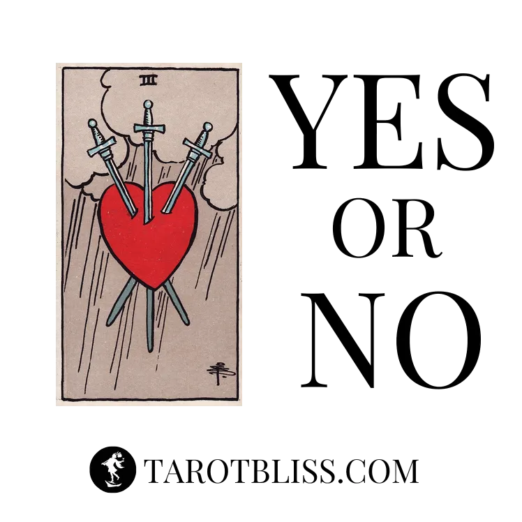 Three of Swords Yes or No