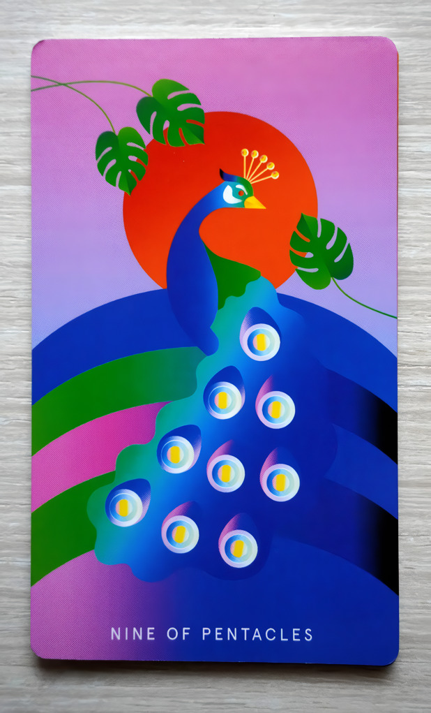Nine of Pentacles Tarot Card Mystic Mondays