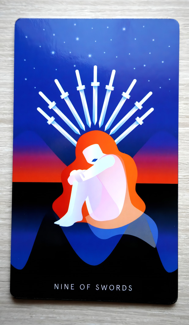 Nine of Swords Tarot Card Mystic Mondays