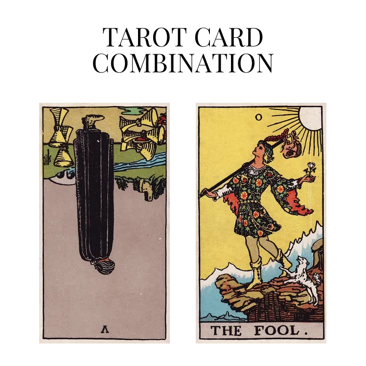 Five Of Cups Reversed AND The Fool Tarot Cards Meaning