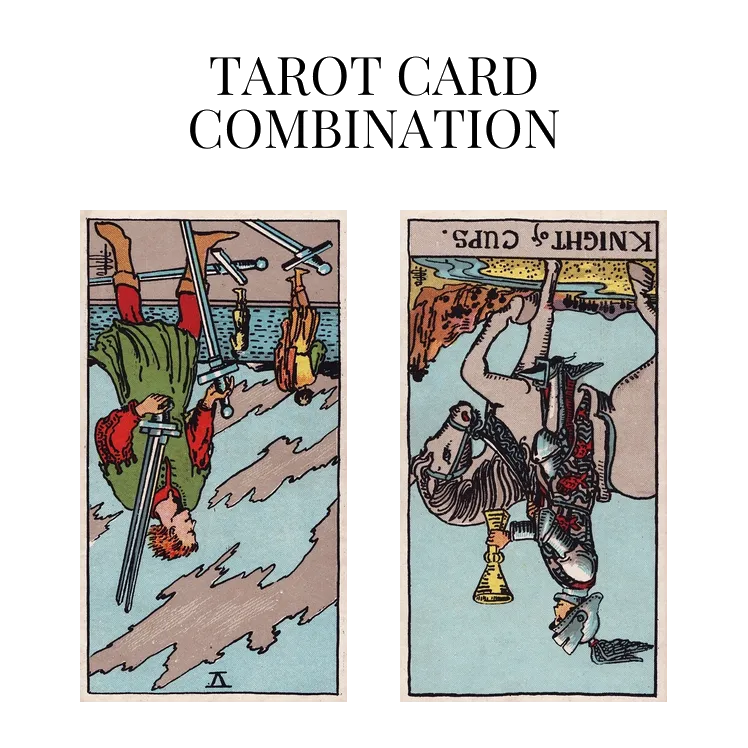 5 of swords reversed and 2 of cups