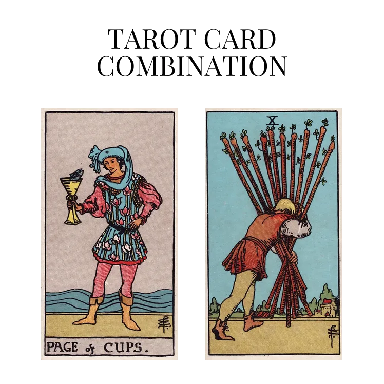 page of cups travel