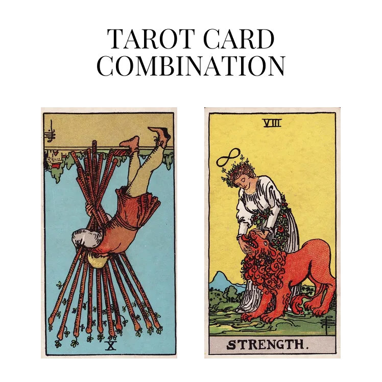 ten of wands reversed as feelings for someone