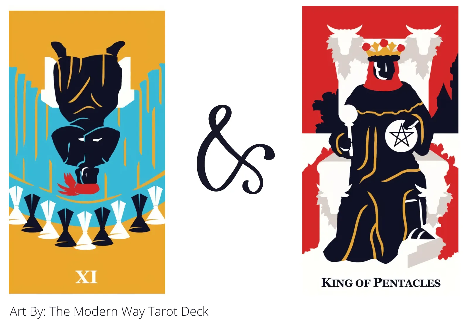 nine of cups reversed and king of pentacles tarot cards together