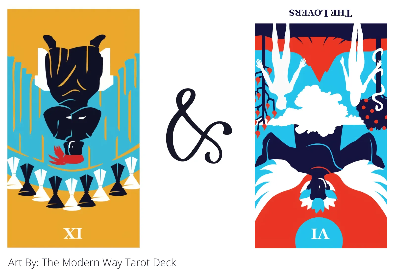 nine of cups reversed and the lovers reversed tarot cards together