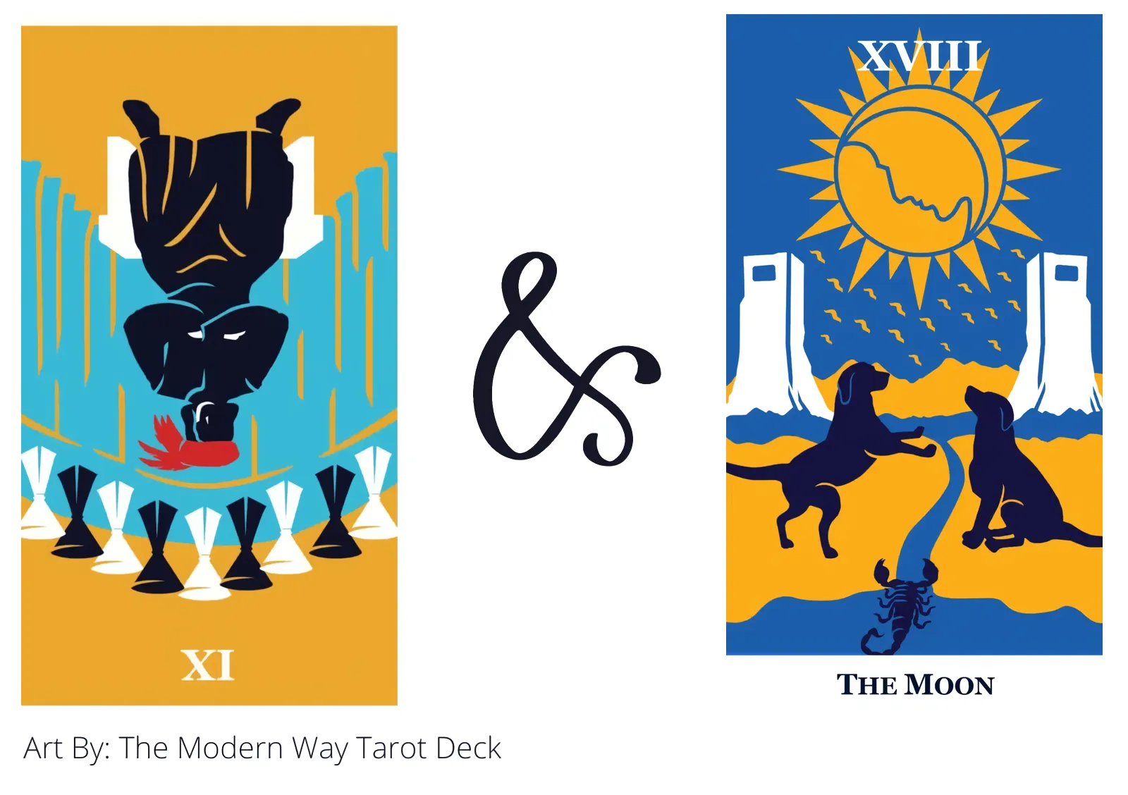 nine of cups reversed and the moon tarot cards together