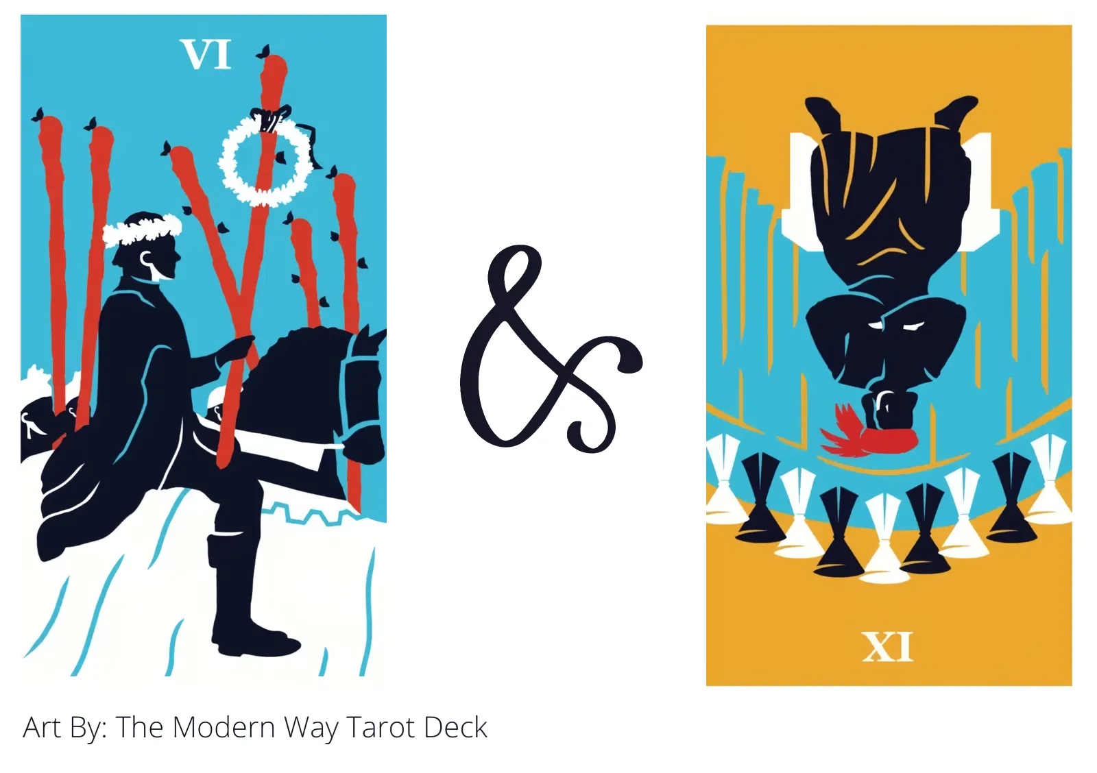 six of wands and nine of cups reversed tarot cards together