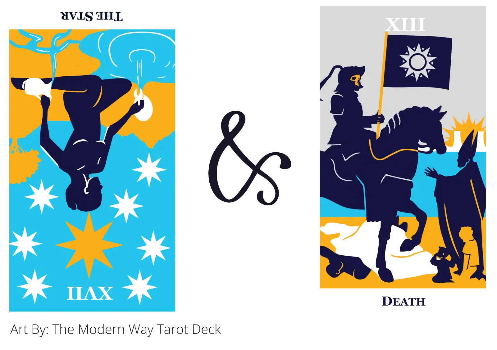 the-star-reversed-and-death-tarot-cards-together