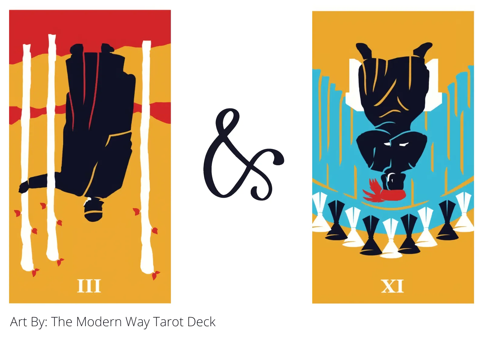 three of wands reversed and nine of cups reversed tarot cards together