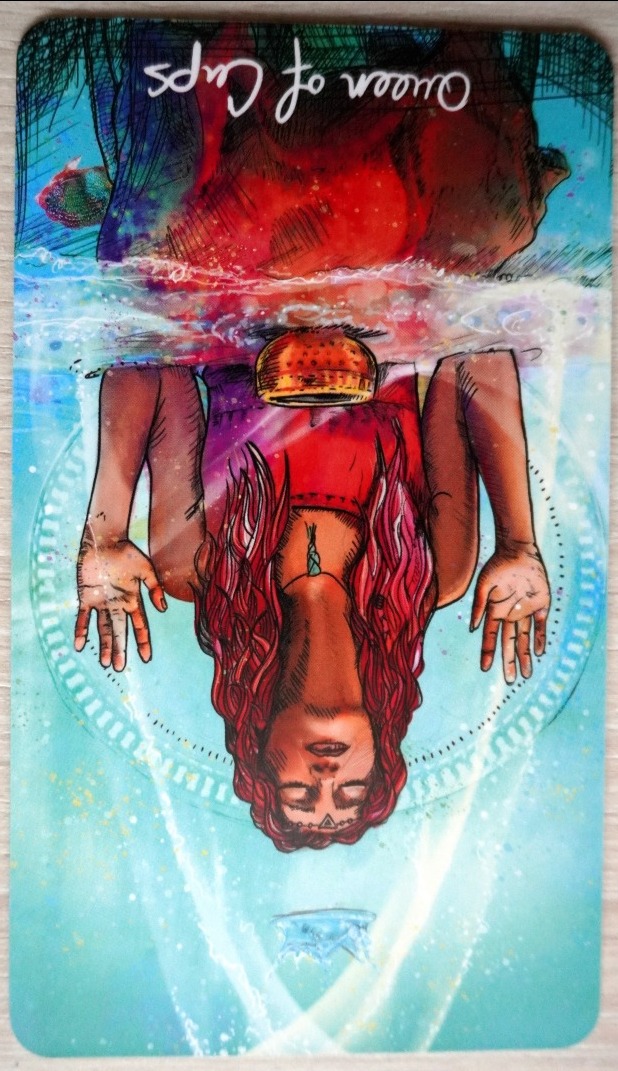 Queen of Cups Reversed Yes or No