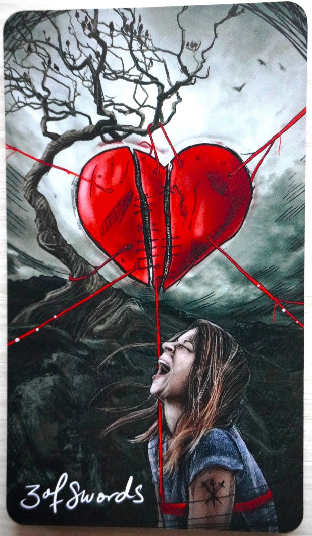 Three of Swords Upright Yes or No